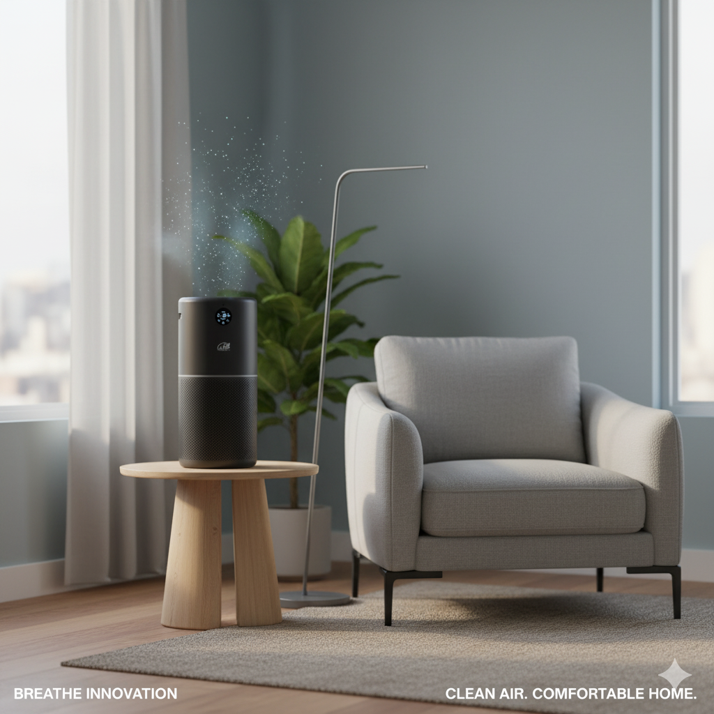 Residential Use: Capture & Kill Air and Surface Sanitizer: HEPA + PCO + Plasma Technology