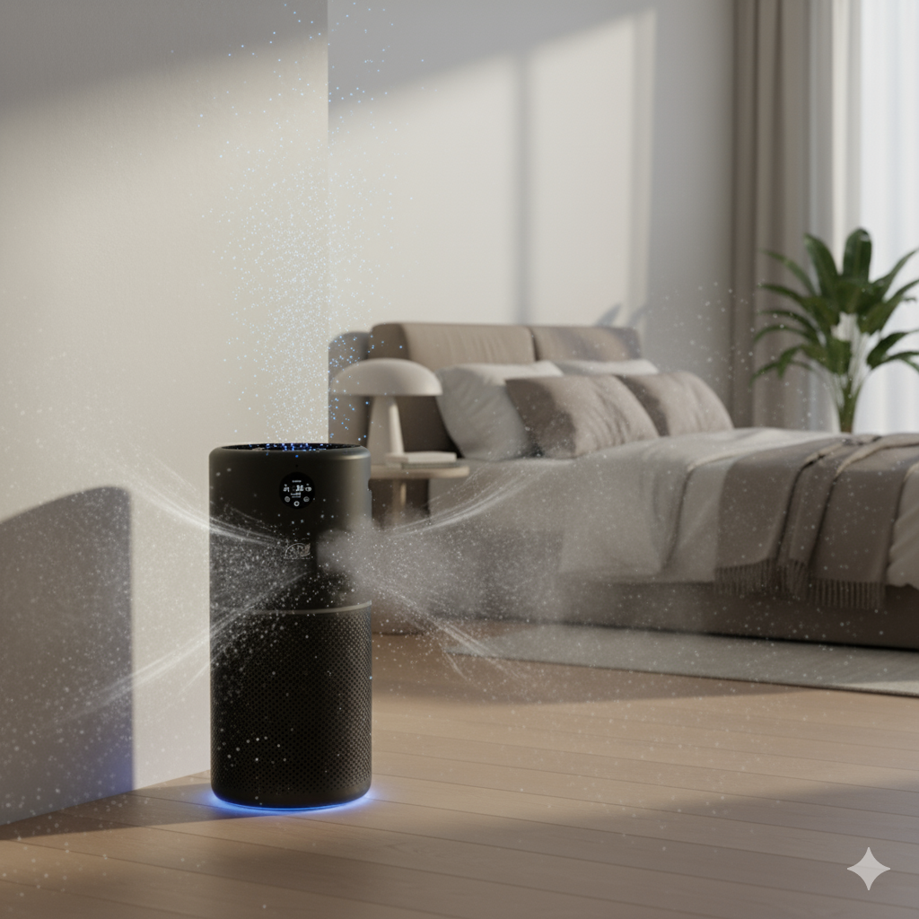 Residential Use: Capture & Kill Air and Surface Sanitizer: HEPA + PCO + Plasma Technology