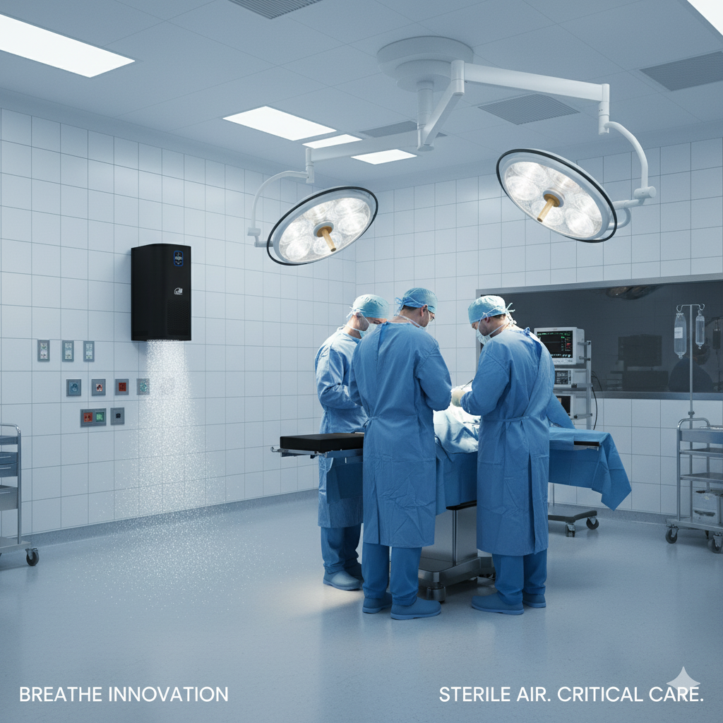 Commercial + Large Residential Use: Capture & Kill Air and Surface Sanitizer: HEPA + PCO + Plasma Technology