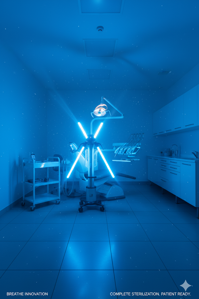 UV Wands with Radar for Medical and Commercial Disinfection