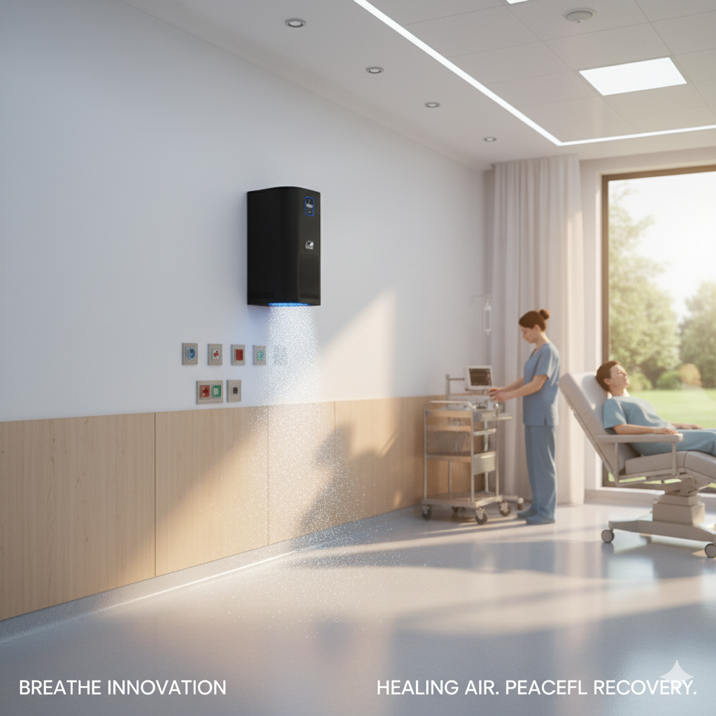 Commercial + Large Residential Use: Capture & Kill Air and Surface Sanitizer: HEPA + PCO + Plasma Technology