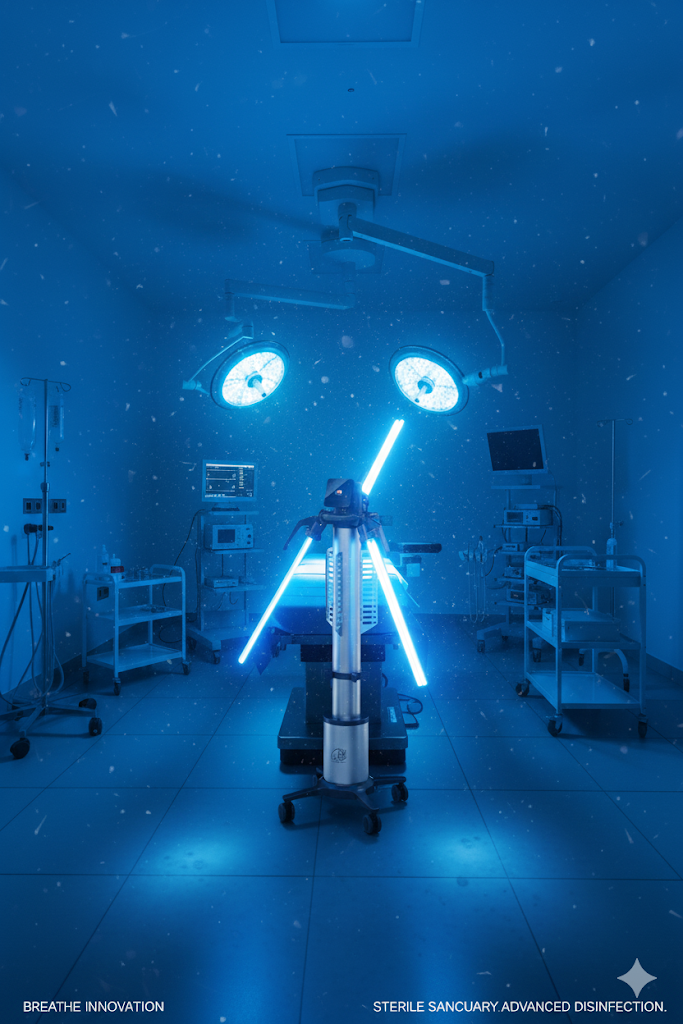 UV Wands with Radar for Medical and Commercial Disinfection